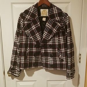 Plaid Soft Wool Jacket